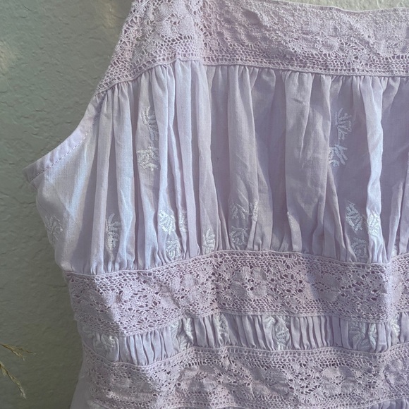 Soft Pink Free People Crop Top - Picture 3 of 5